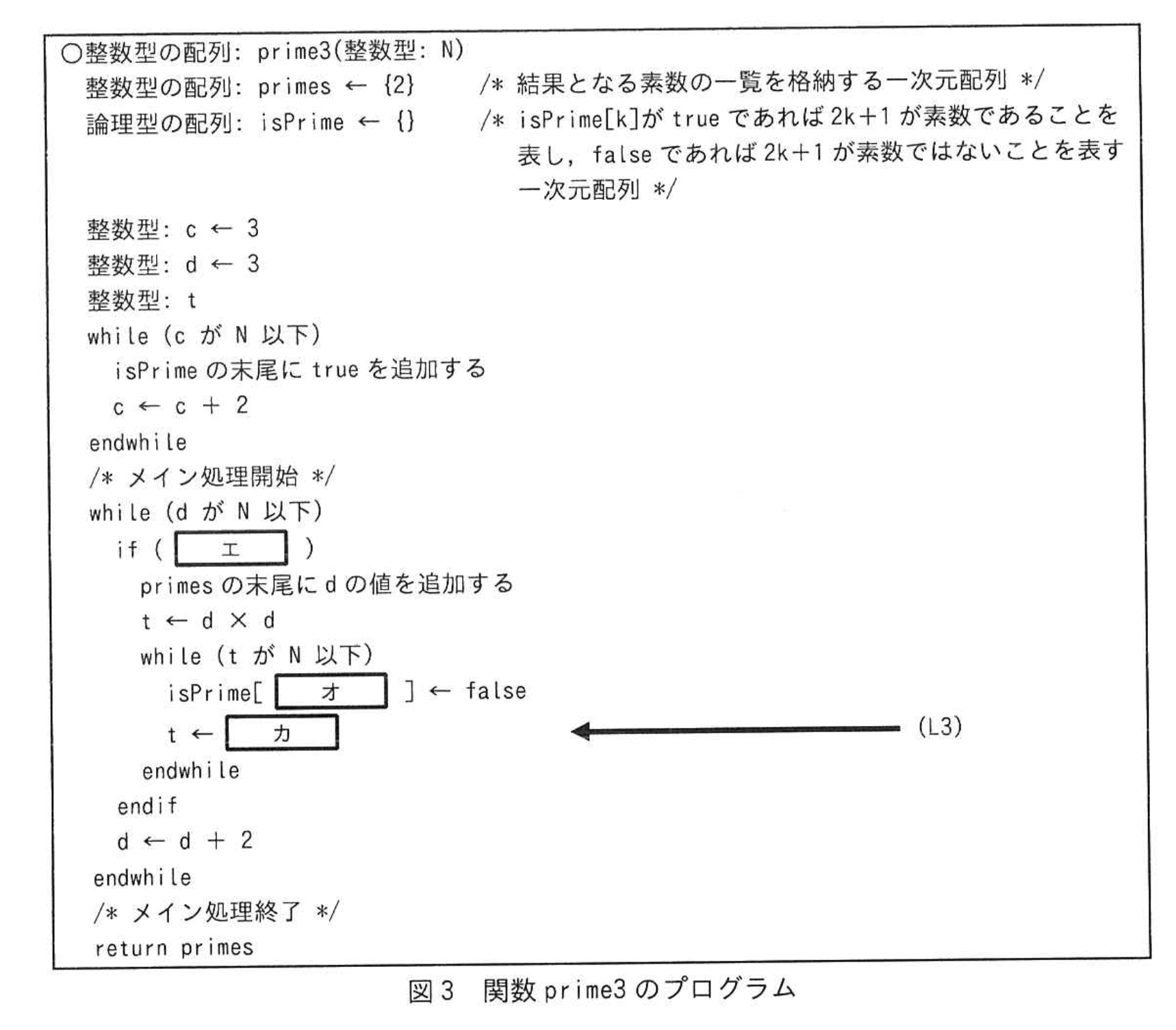 応用情報技術者試験（令和6年度 秋期 午後 問03 図03）